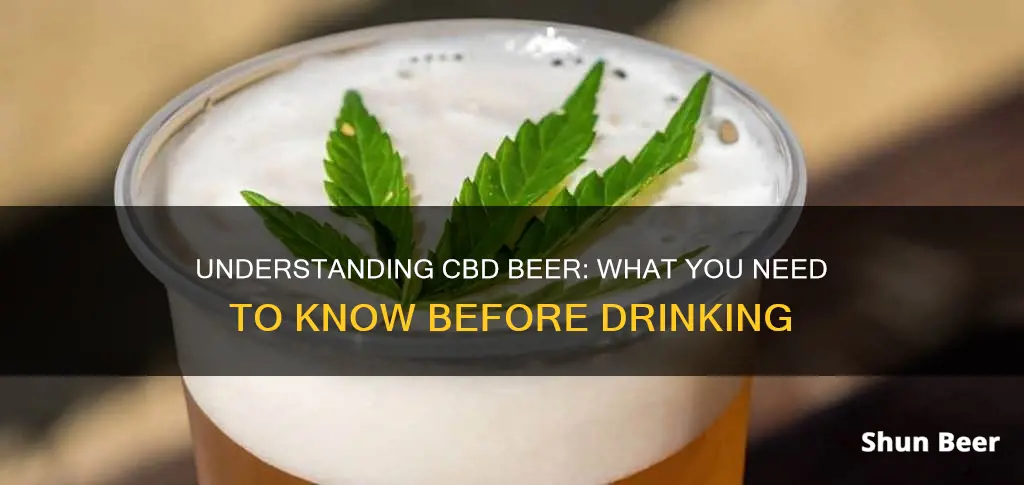 should i know anything before i drink cdb beer