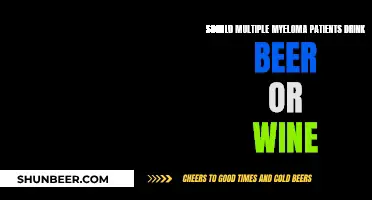 Myeloma Patients: Alcohol Intake, Beer or Wine?