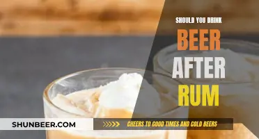 Beer and Rum: Mixing Alcohol, Good or Bad Idea?