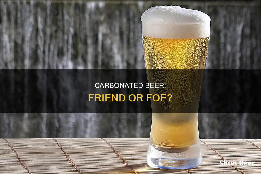 should you drink carbonated beer