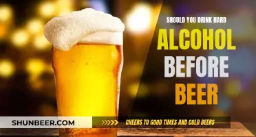 Hard Alcohol Before Beer: Is It a Good Idea?