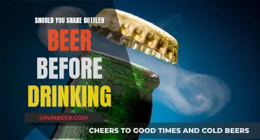 Shaking Bottled Beer: Good or Bad Idea?