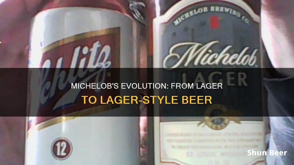 was michelob beer always a lager