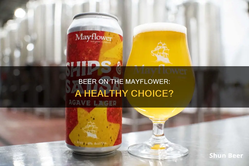 was the beer on the mayflower healthy