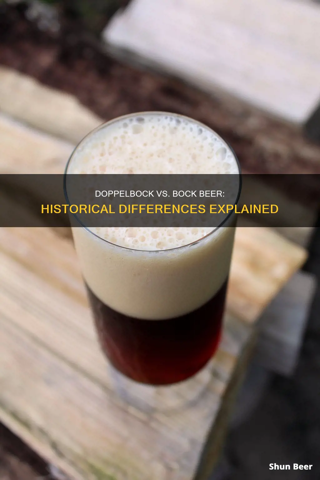 were doppelbock and bock beer different originally