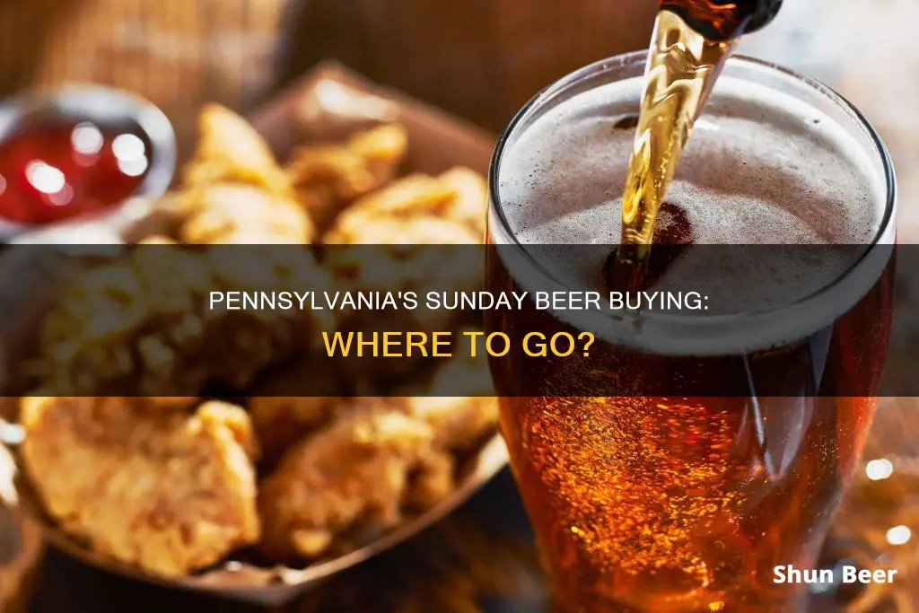 were to buy beer on sundays pennsylvania