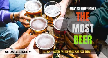 Beer Consumption: Youths vs Adults