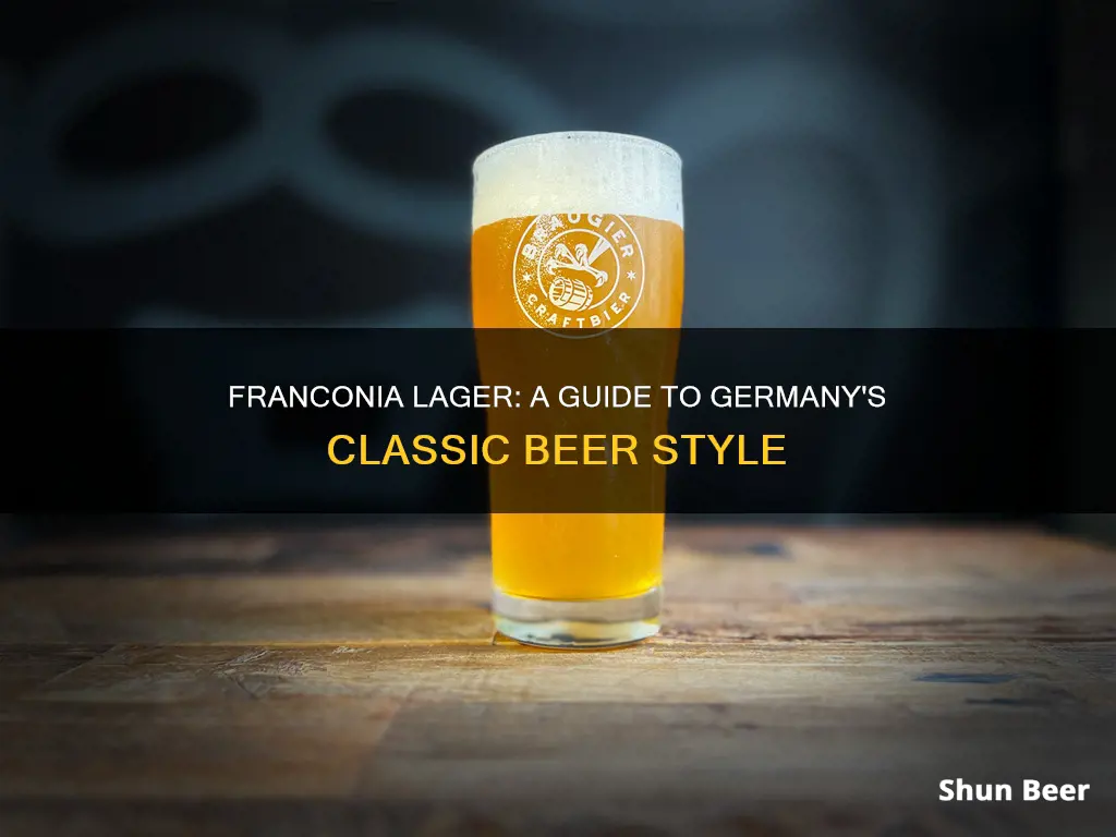 what are franconia lager beers