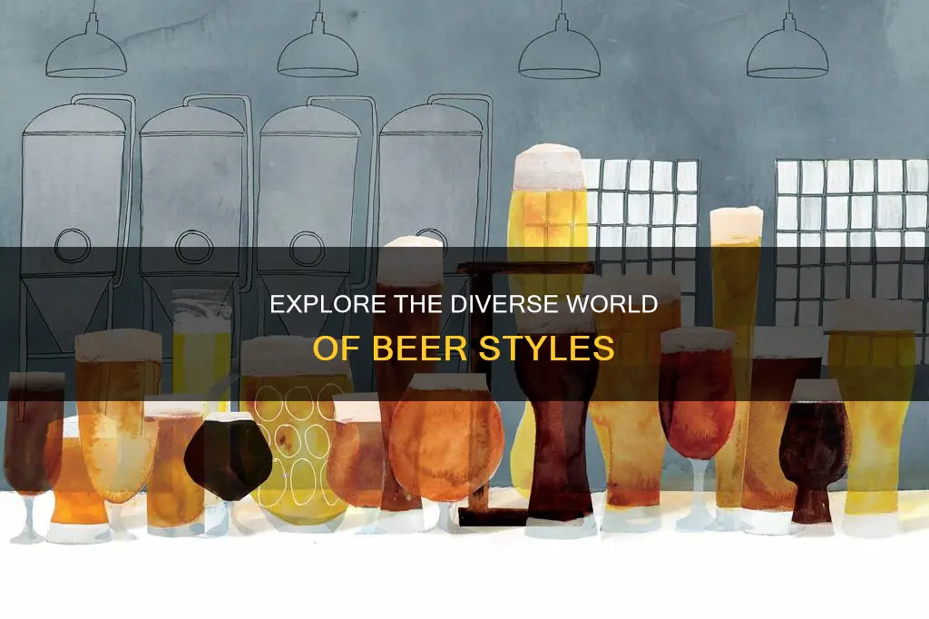 what are the different styles of beer