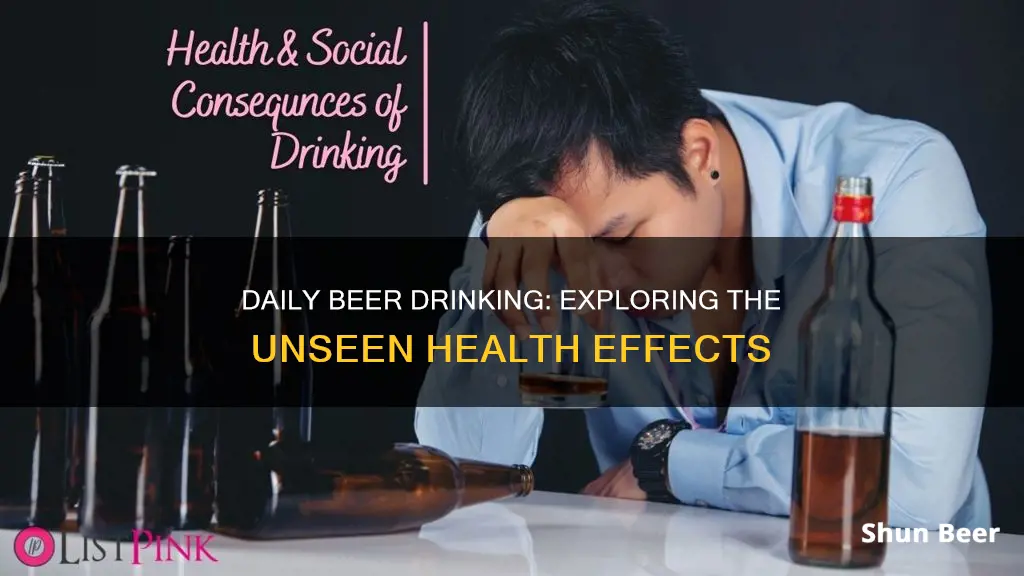 what are the effects of drinking beer daily