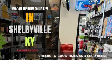 Beer Buying Hours in Shelbyville, KY