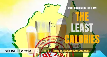 Australian Beer: Low-Calorie Options for the Health-Conscious