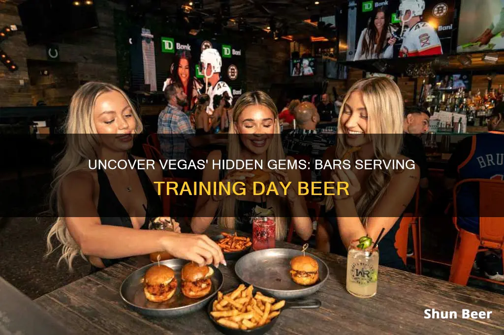 what bars in vegas offer training day beer