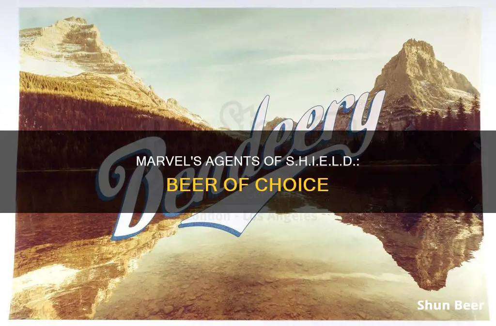 what beer are they drinking in marvels agents of shield