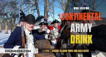 The Continental Army's Beer of Choice