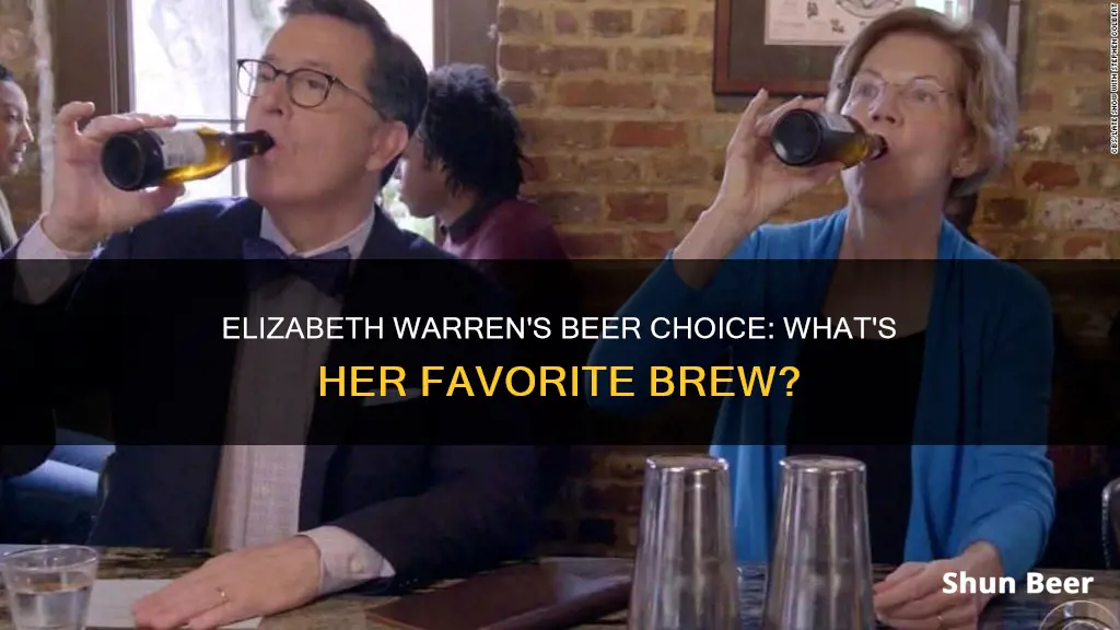 what beer did elizabeth warren drink