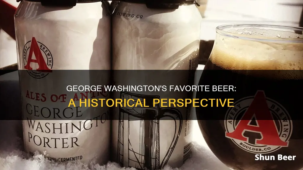 what beer did george washington drink