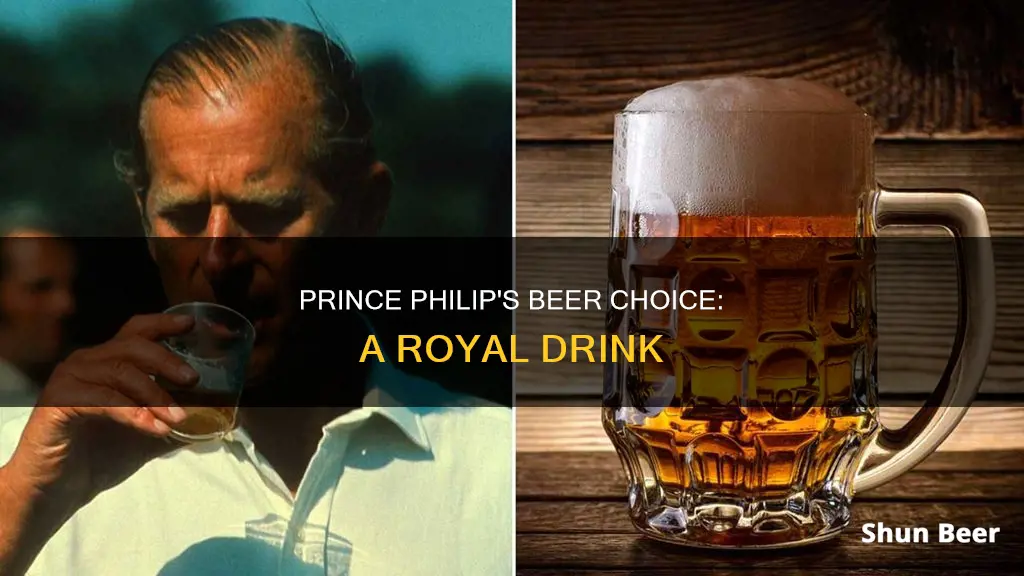 what beer did prince philip drink