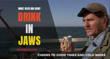 Quint's Beer Choice in Jaws: What Was It?