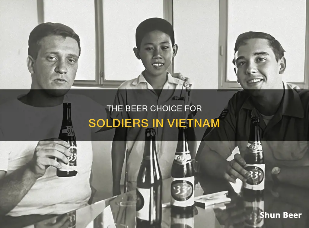 what beer did soldiers drink in vietnam