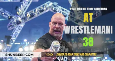 Stone Cold's Beer Choice for WrestleMania 38