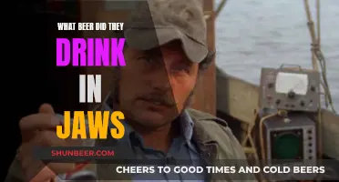 Beer Choices of the 'Jaws' Characters