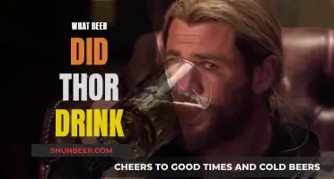 The God of Thunder's Favorite Beer Revealed