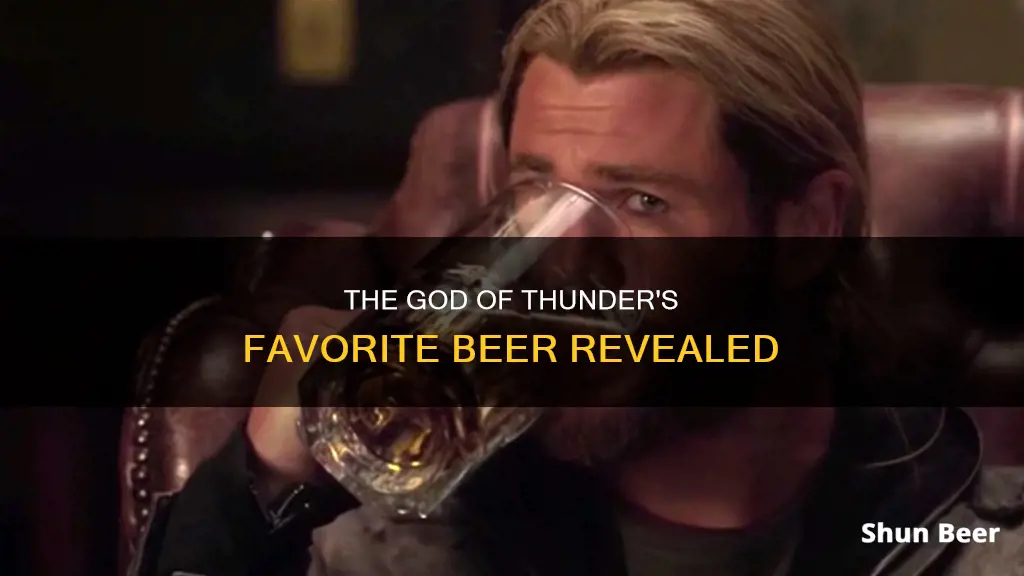 what beer did thor drink