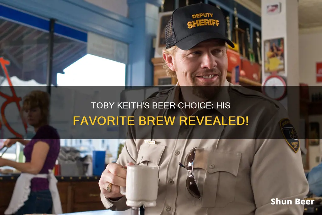 what beer did toby keith drink