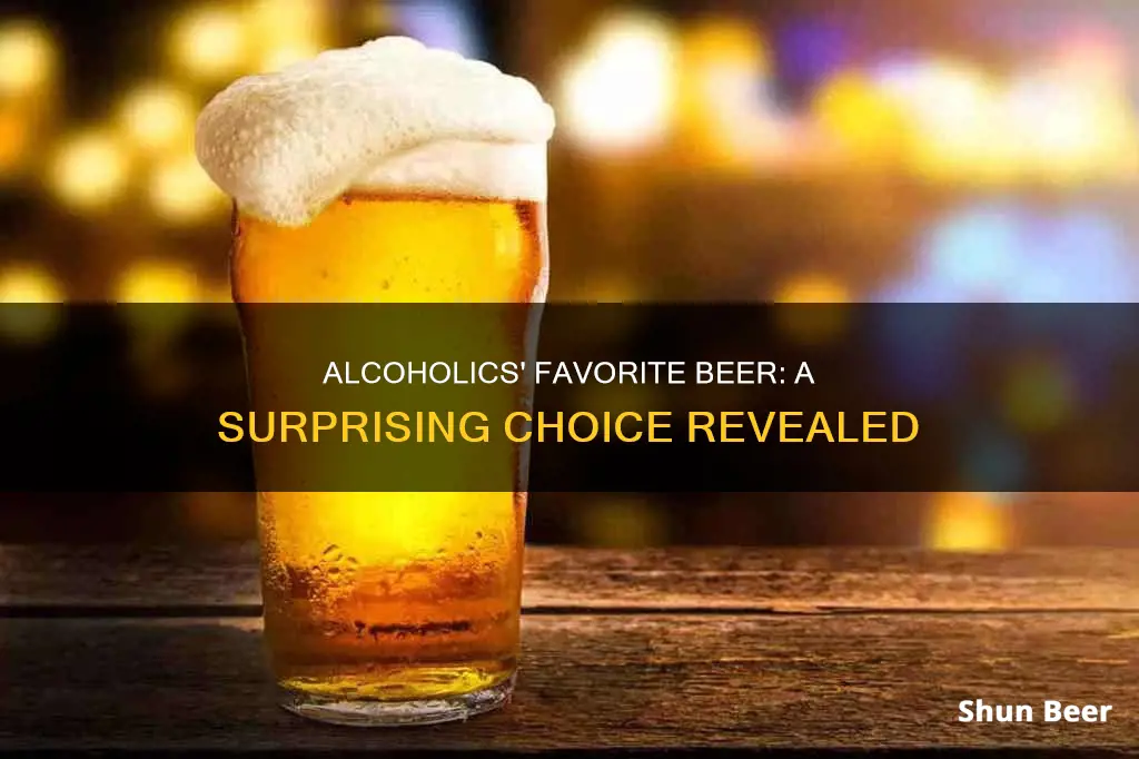 what beer do alcoholics drink