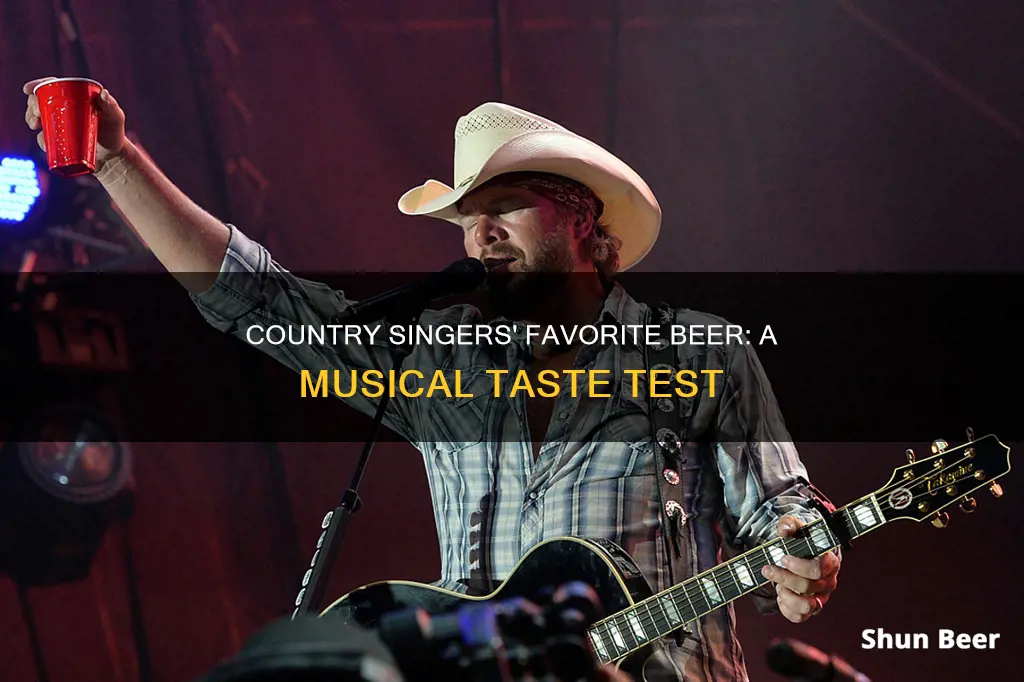 what beer do country singers drink