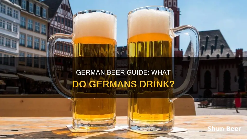 what beer do germans drink