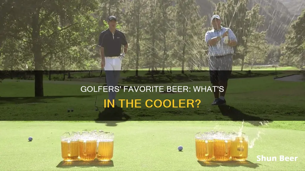 what beer do golfers drink