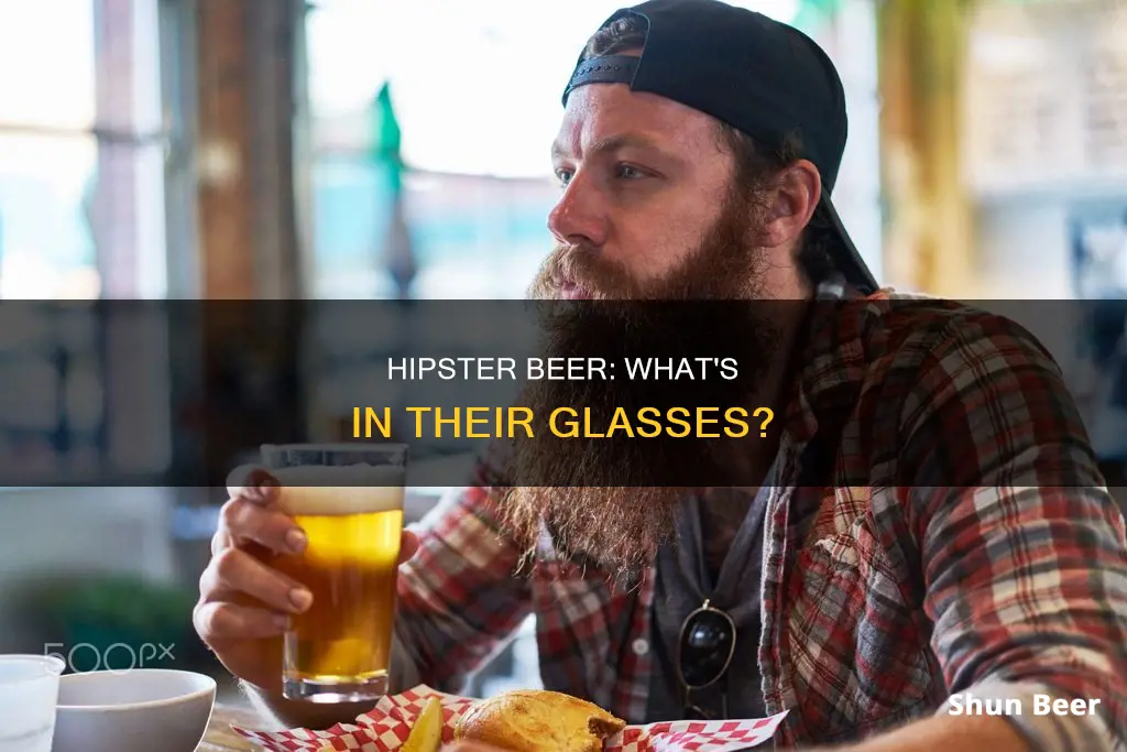 what beer do hipsters drink