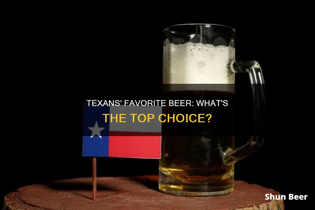 what beer do most texans drink