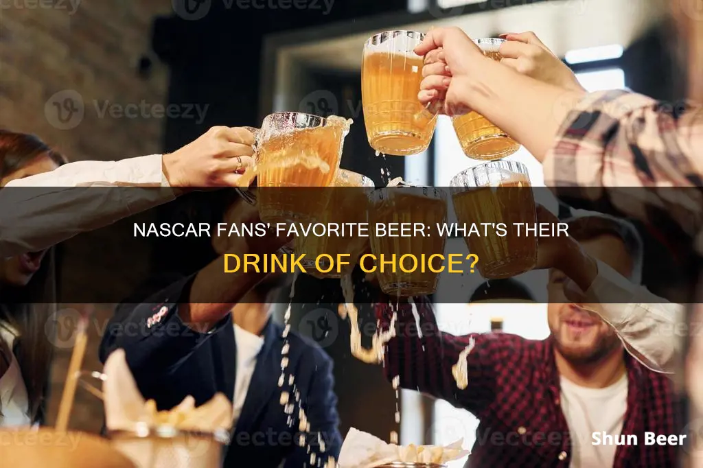 what beer do nascar fans drink