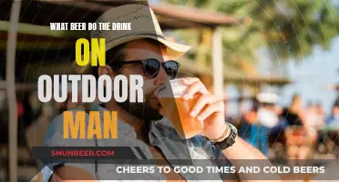 Outdoor Man's Beer of Choice: Cheers to Adventure!