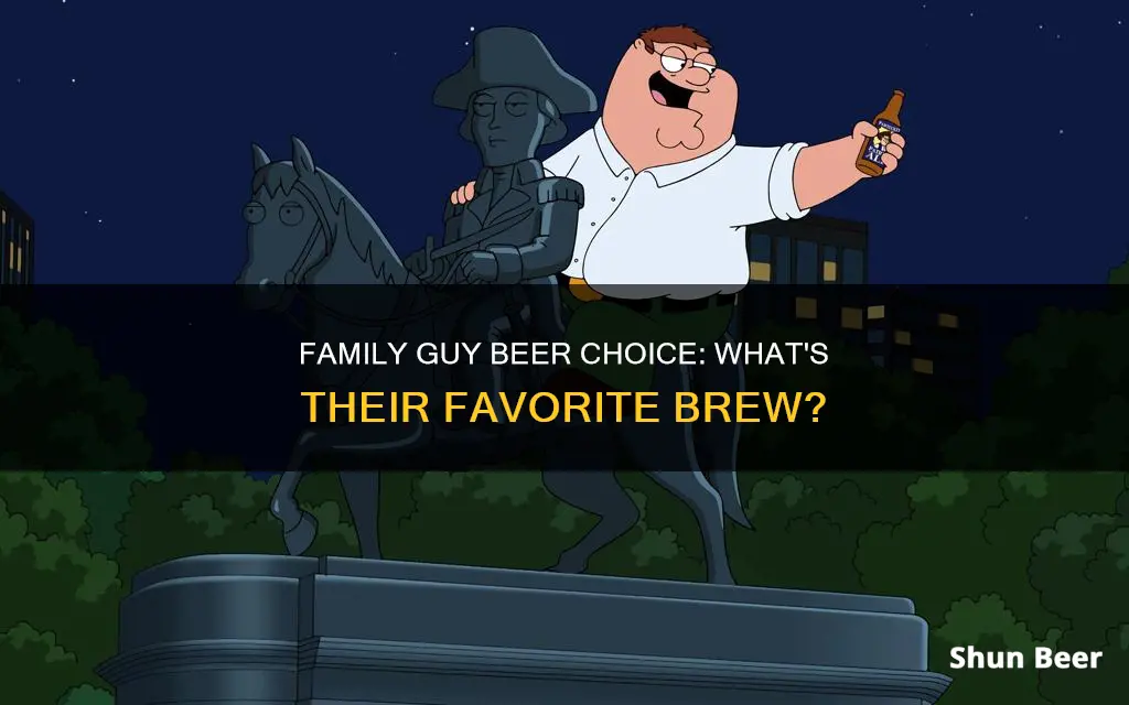 what beer do they drink in family guy