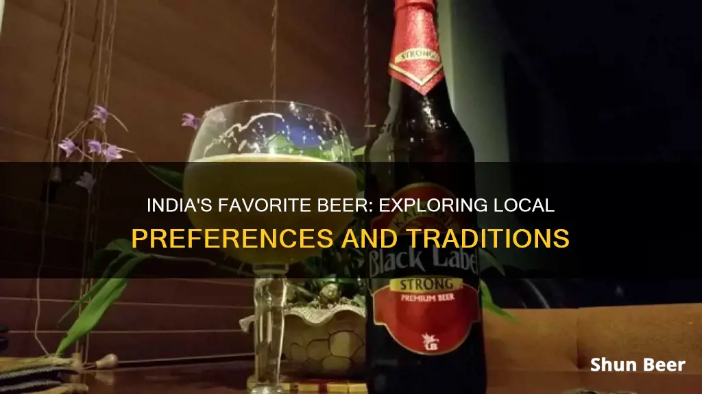 what beer do they drink in india