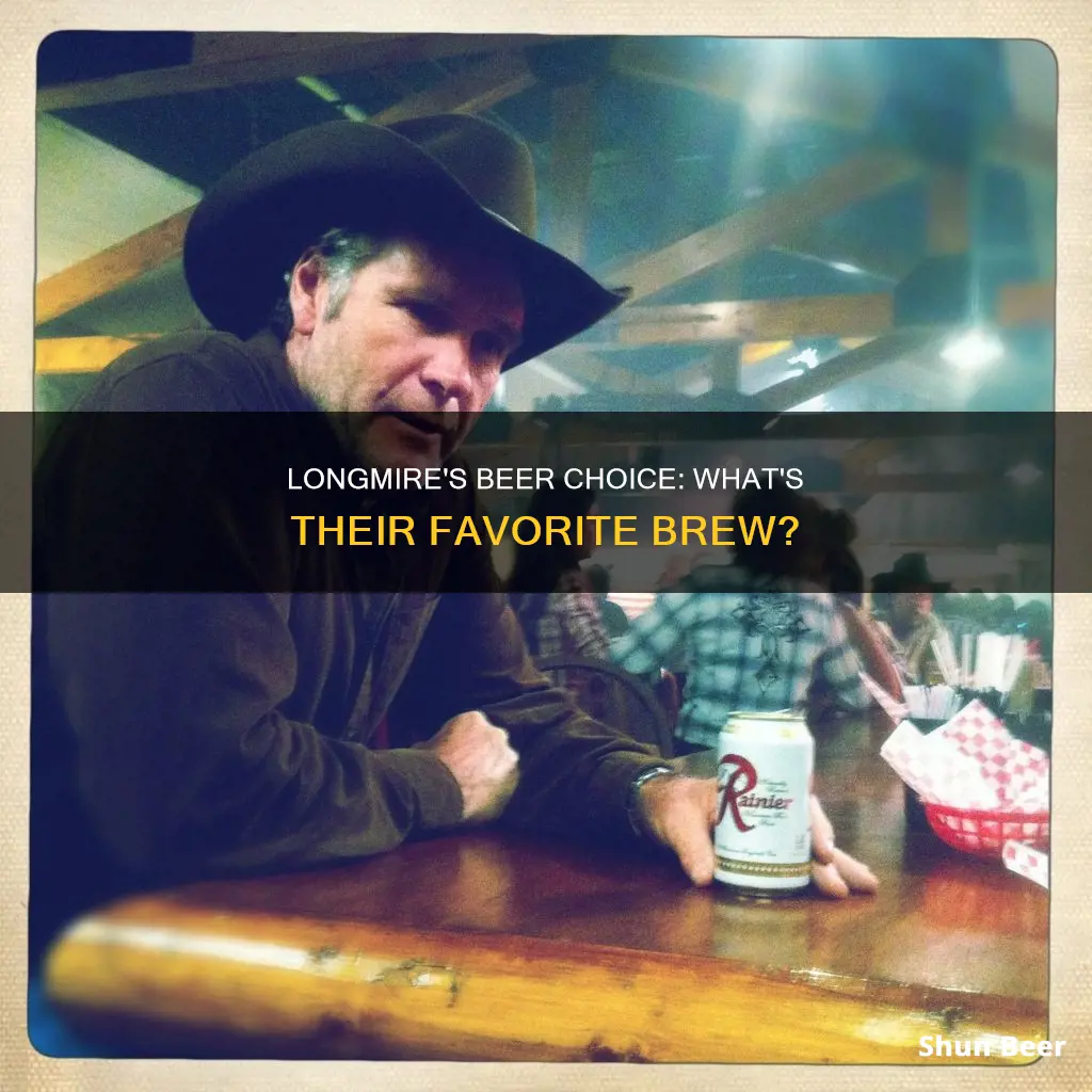 what beer do they drink in longmire