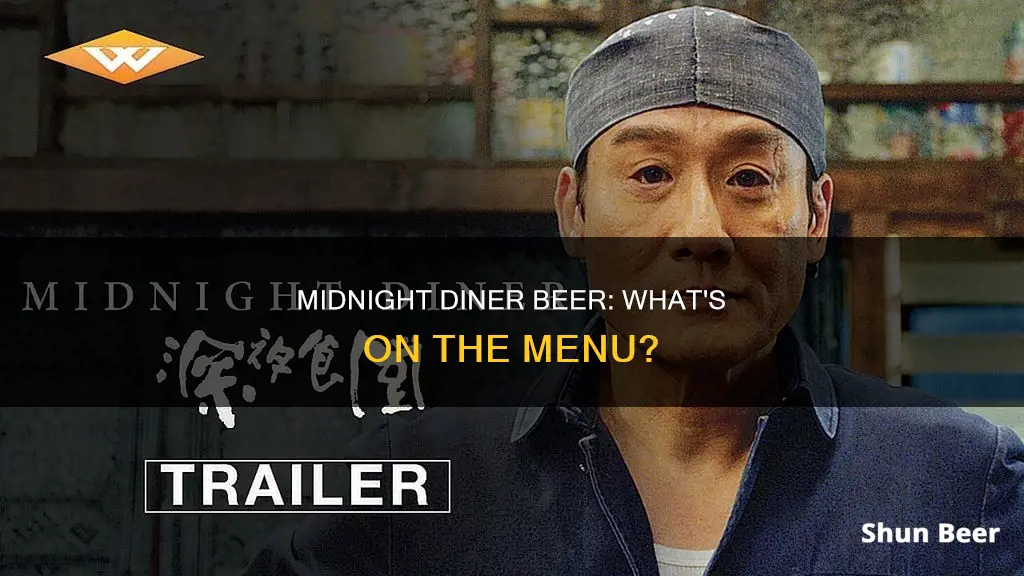 what beer do they drink in midnight diner