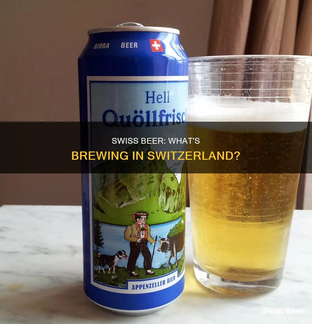 what beer do they drink in switzerland