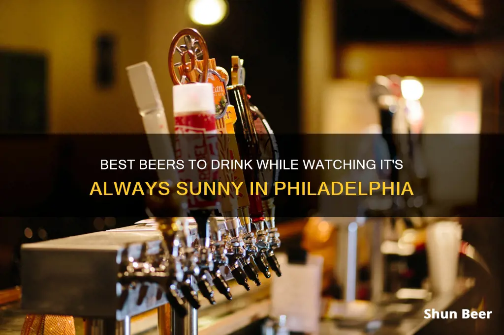 what beer do they drink on always sunny in philadelphia