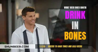 Booth's Beer Choice in Bones: What's His Favorite Brew?