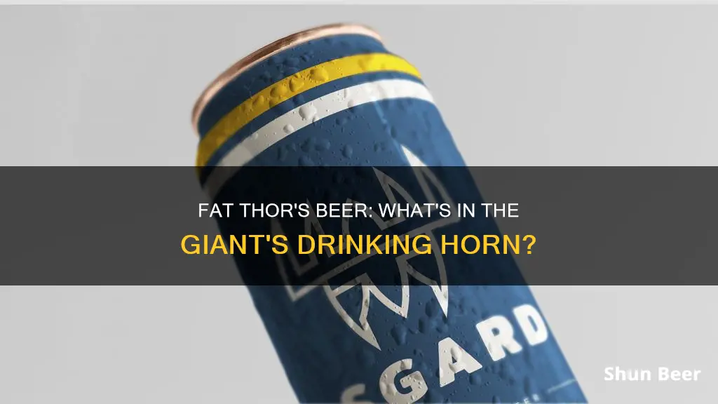 what beer does fat thor drink