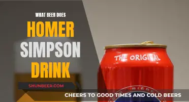 Homer Simpson's Favorite Beer: Duff or Something Else?