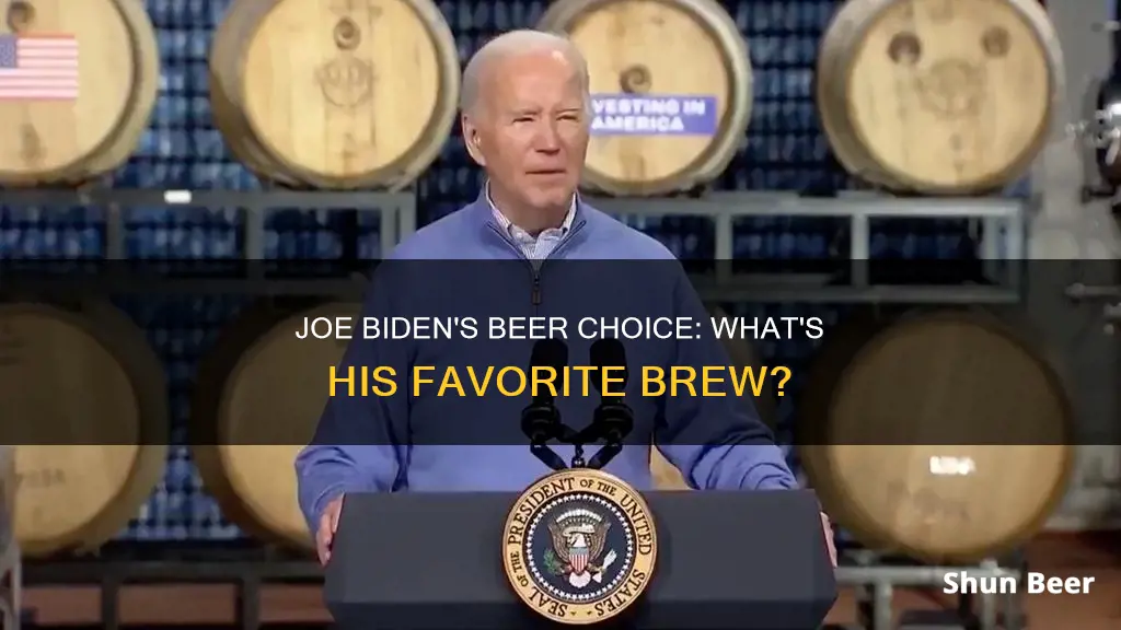 what beer does joe biden drink