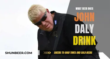 John Daly's Beer Choice: What's in the Fridge?