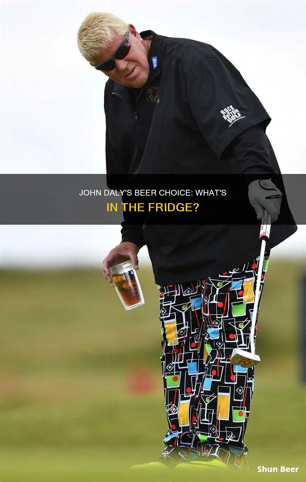 what beer does john daly drink