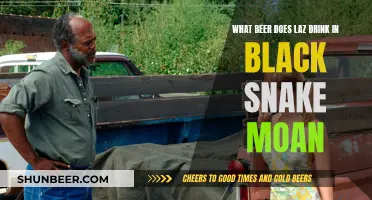 Black Snake Moan: Laz's Beer of Choice